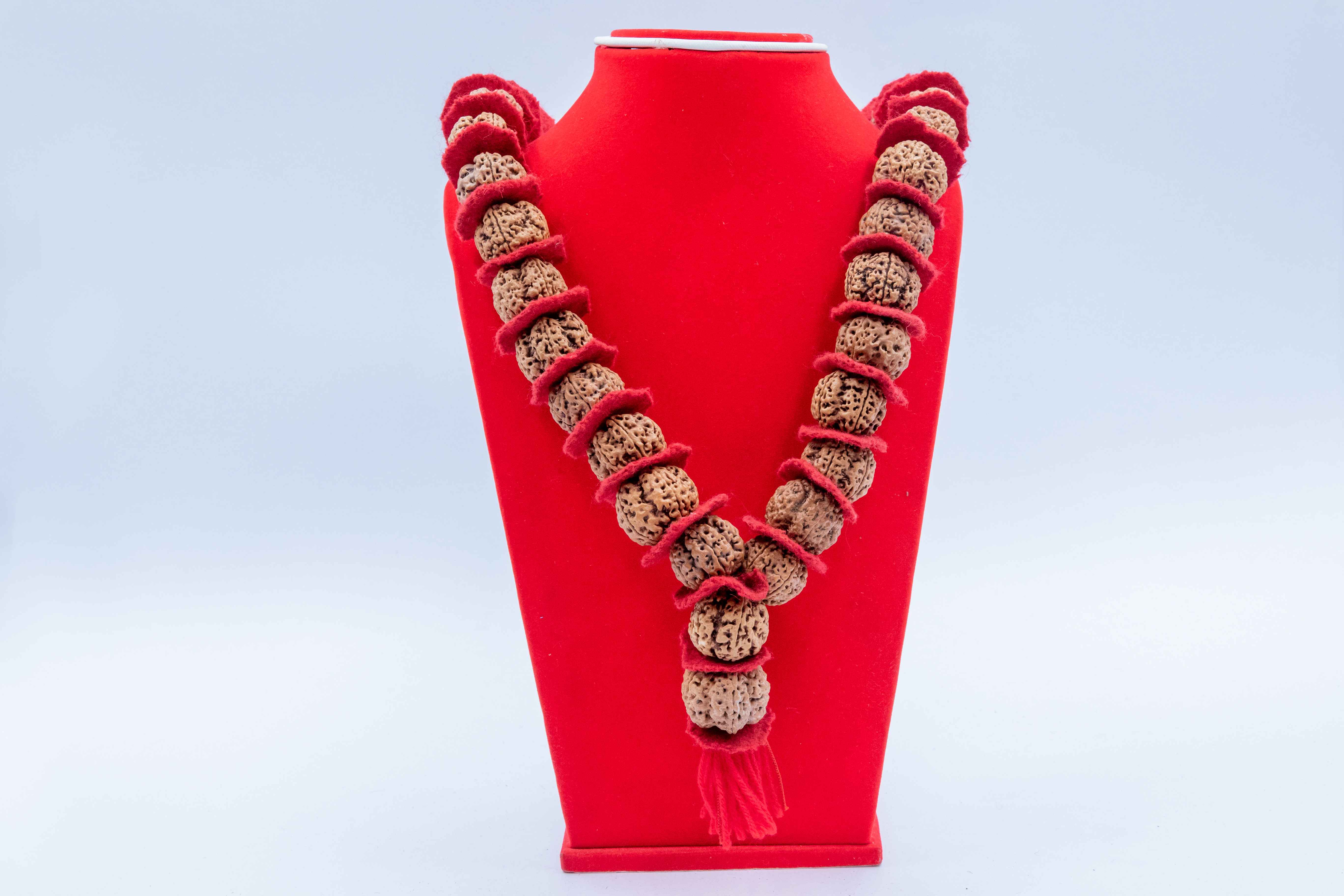 5 Mukhi Rudarkshya Mala Super Velvet